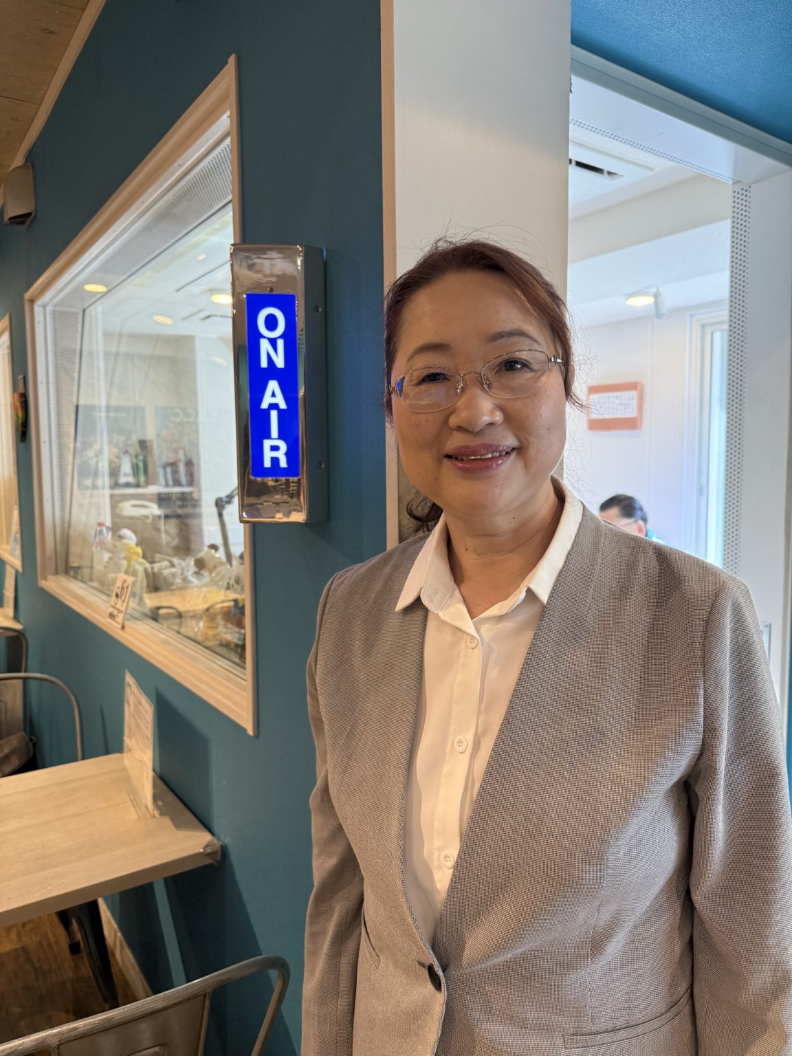 マリンFMに出演しました