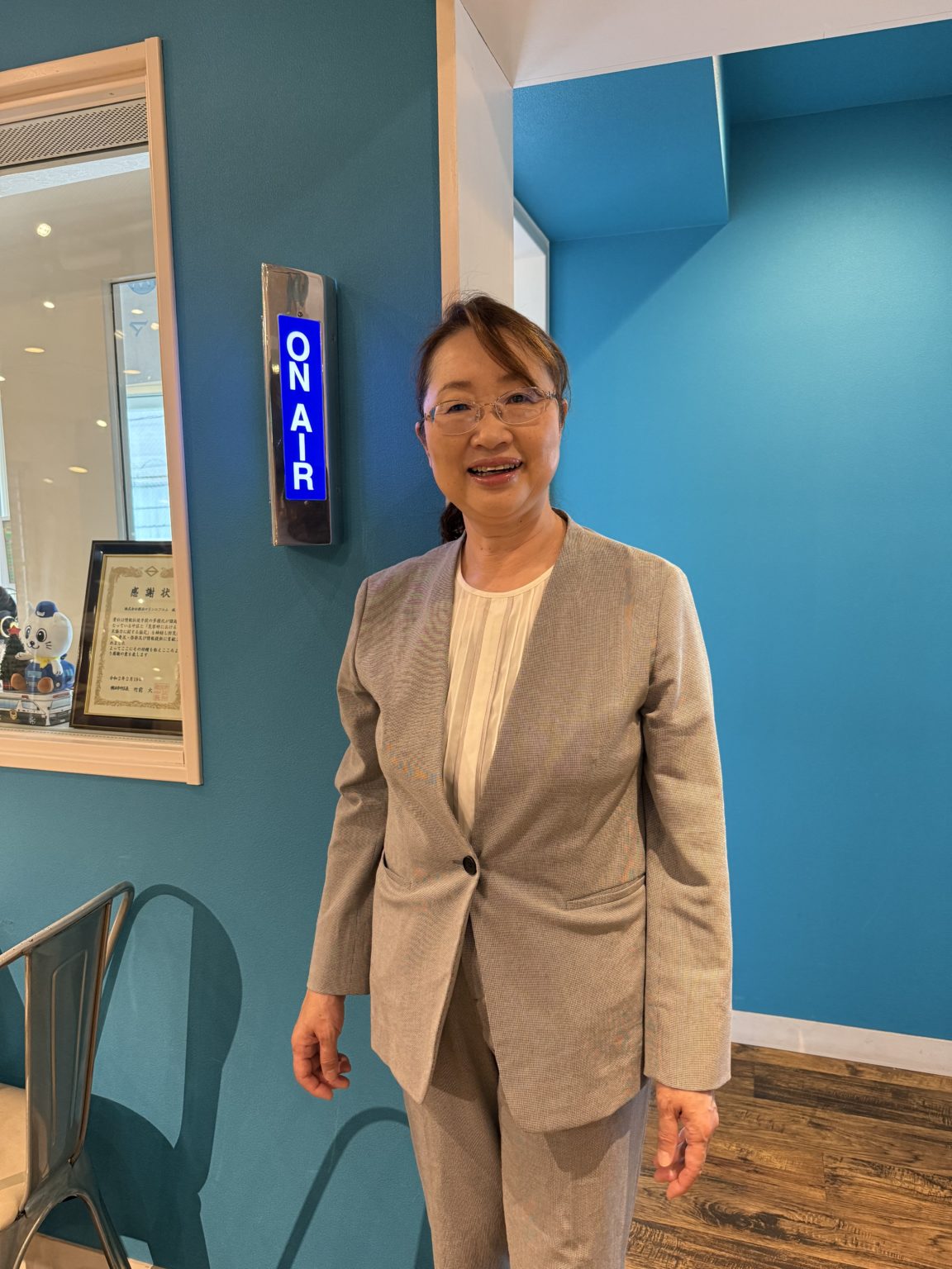 マリンFMに出演しました