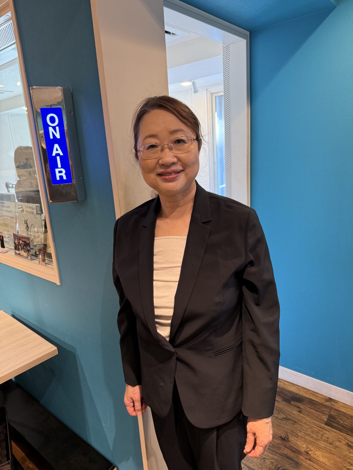 マリンFMに出演しました